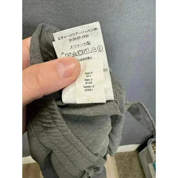 Eddie Bauer Cargo Jogger Pants Women’s Large Gray Pull On Drawstring Lightweight - Picture 6 of 9